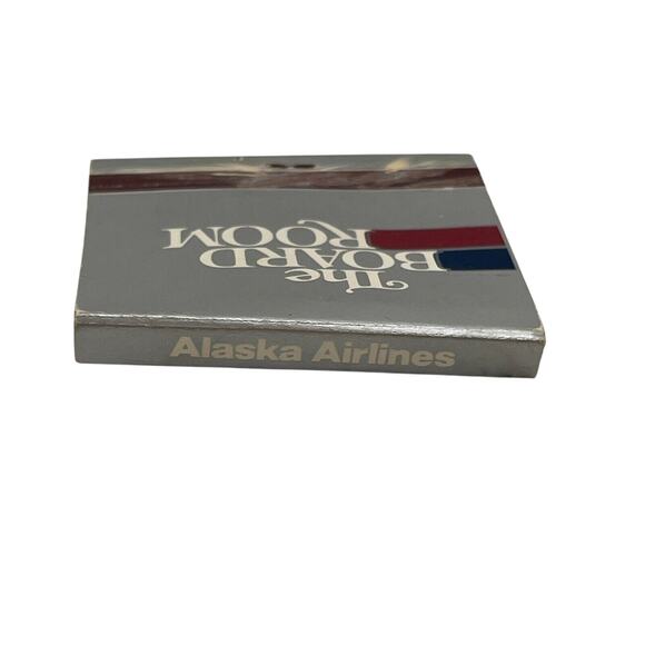 VTG Matchbook Alaska Airlines The Board Room Universal Match Seattle USA - Picture 4 of 6